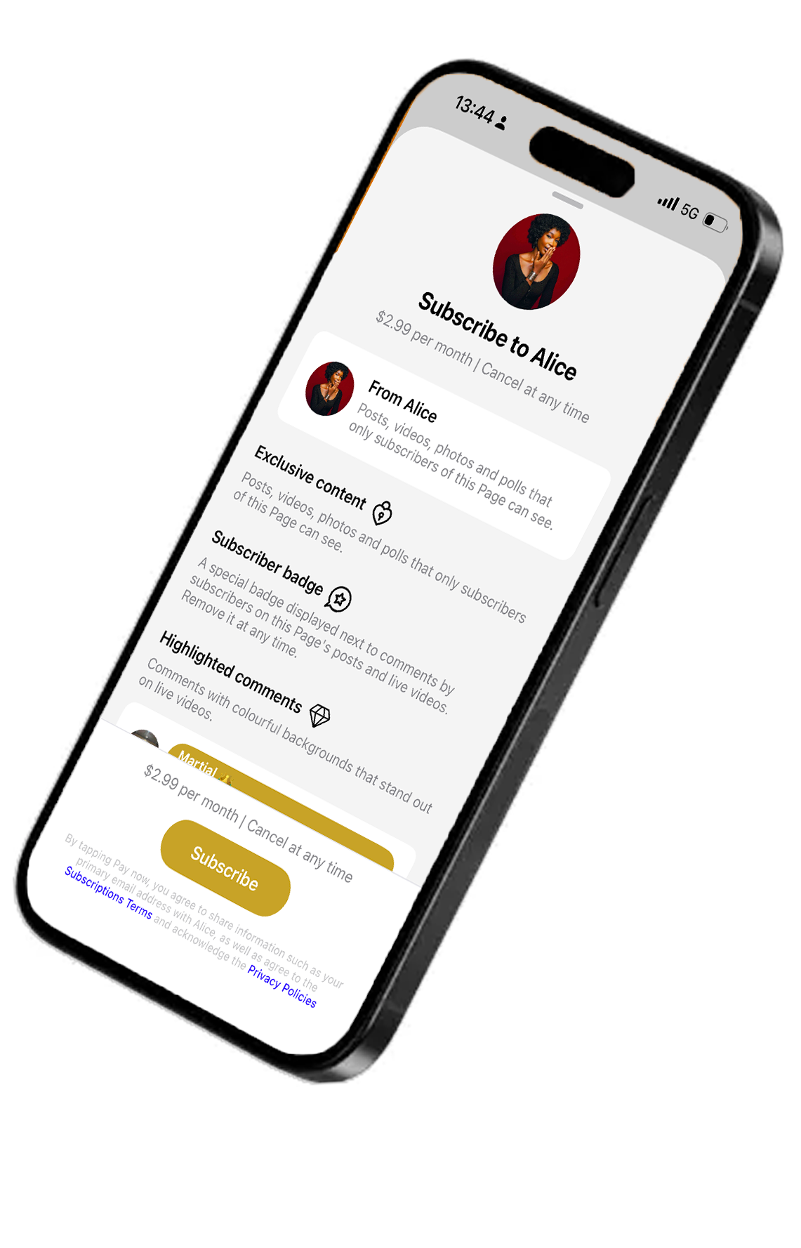 Circl app creator subscriptions and monetization features for Black creators